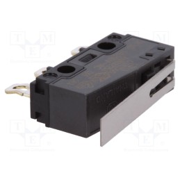 10 pcs : AVM32253 - Microswitch SNAP ACTION, 5A/250VAC, 5A/30VDC, with lever, SPDT
