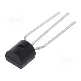 50 pcs : 2N4401 - Transistor: NPN, bipolar, 40V, 0.6A, 250mW, TO92