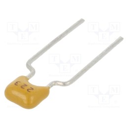 50 pcs : CT40805B223K500F3R - Capacitor: ceramic, 22nF, 50V, X7R, ±10%, THT, 5mm