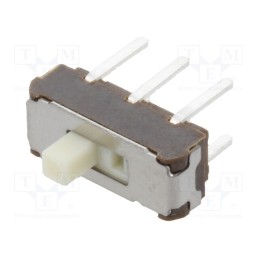 10 pcs : SSSS222700 - Switch: slide, Pos: 2, DPDT, 0.3A/6VDC, ON-ON, THT, Leads: for PCB