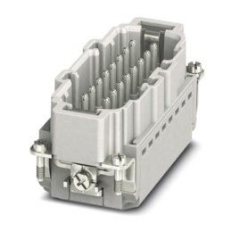 1 pcs - Phoenix Contact Contact Insert, HEAVYCON B16,16P+E, Rated At 16A, 500 V