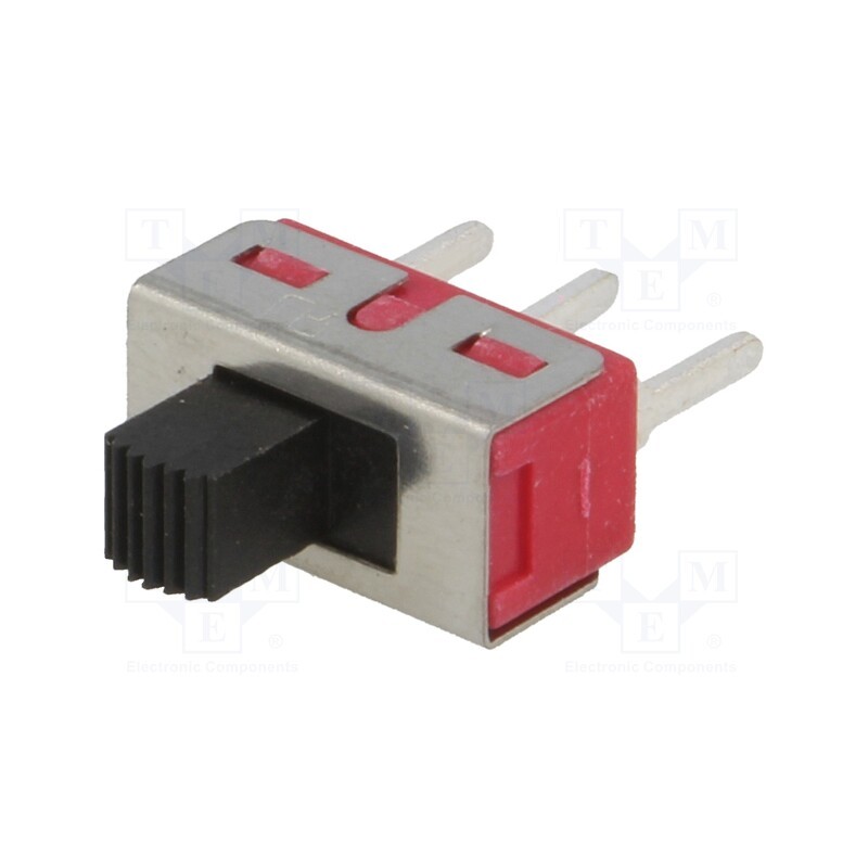 10 pcs : SL19-121 - Switch: slide, Pos: 2, SPDT, 3A/250VAC, 6A/28VDC, ON-ON, THT, SL19