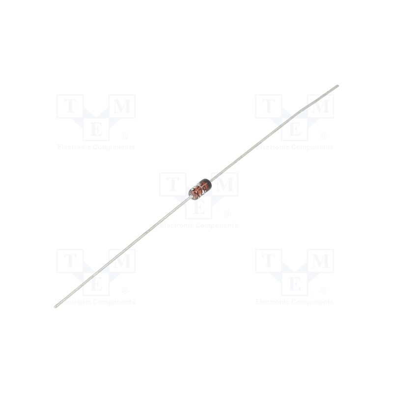 50 pcs : BZX55C6V2 R0 - Diode: Zener, 0.5W, 6.2V, 5mA, , DO35, single diode