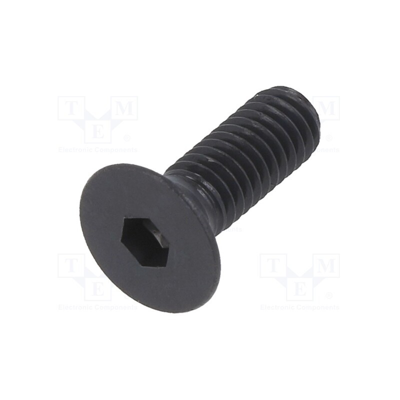 500 pcs : 1021303 - Screw, M4x12, 0.7, Head: countersunk, hex key, HEX 2,5mm, steel