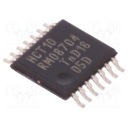 10 pcs : 74HCT10PW,112 - IC: digital, NAND, Ch: 3, IN: 3, CMOS,TTL, SMD, TSSOP14, 4.5÷5.5VDC