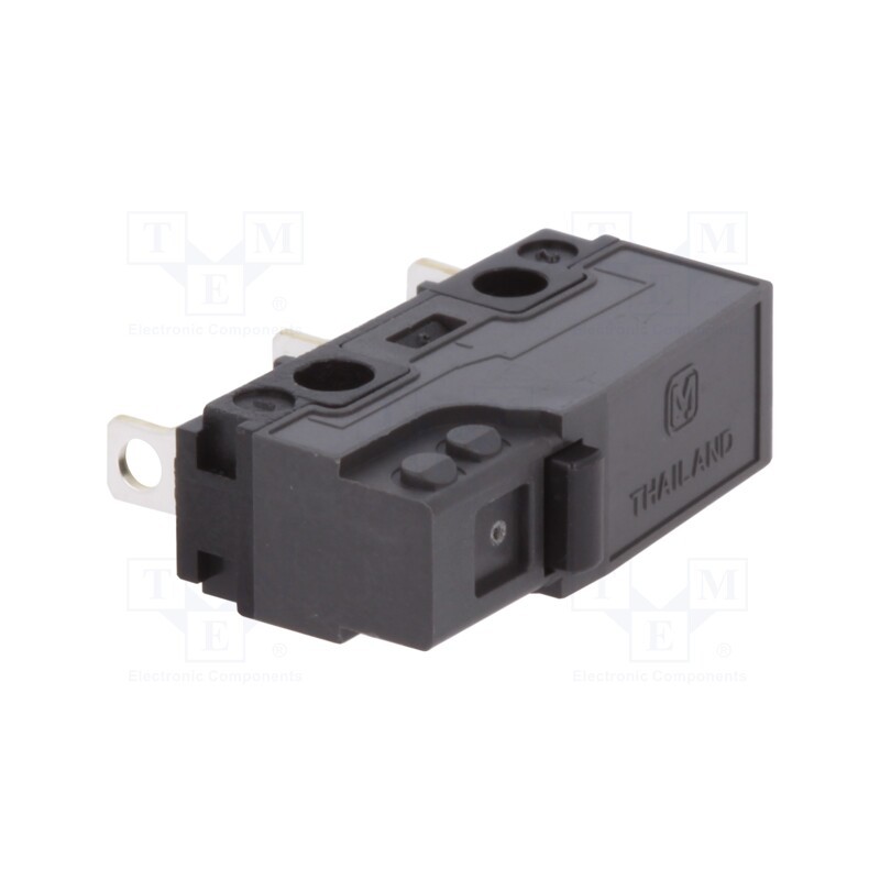 10 pcs : AVL32053 - Microswitch SNAP ACTION, 5A/250VAC, 5A/30VDC, without lever