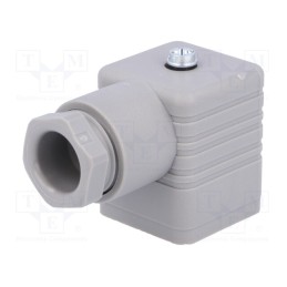 10 pcs : 931952106 GDM 3011 GRAU - Connector: valve connector, plug, form A, 18mm, female, PIN: 4, PG11