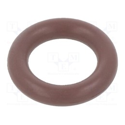 50 pcs : 01-0008.00X2.5 ORING 80FPM BROWN - O-ring gasket, FPM, Thk: 2.5mm, Øint: 8mm, brown, -20÷200°C