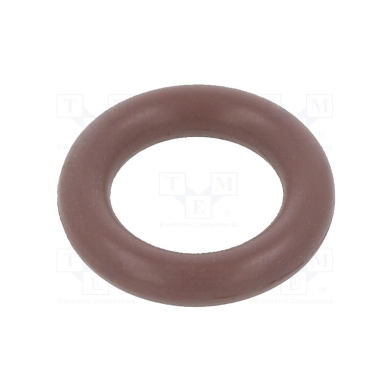 50 pcs : 01-0008.00X2.5 ORING 80FPM BROWN - O-ring gasket, FPM, Thk: 2.5mm, Øint: 8mm, brown, -20÷200°C