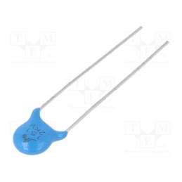 50 pcs : JYC3D151KBB065000B - Capacitor: ceramic, 150pF, 2kVDC, Y5P, ±10%, 5mm