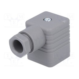 10 pcs : 931969106 GDM 3009 GRAU - Connector: valve connector, plug, form A, 18mm, female, PIN: 4, PG9
