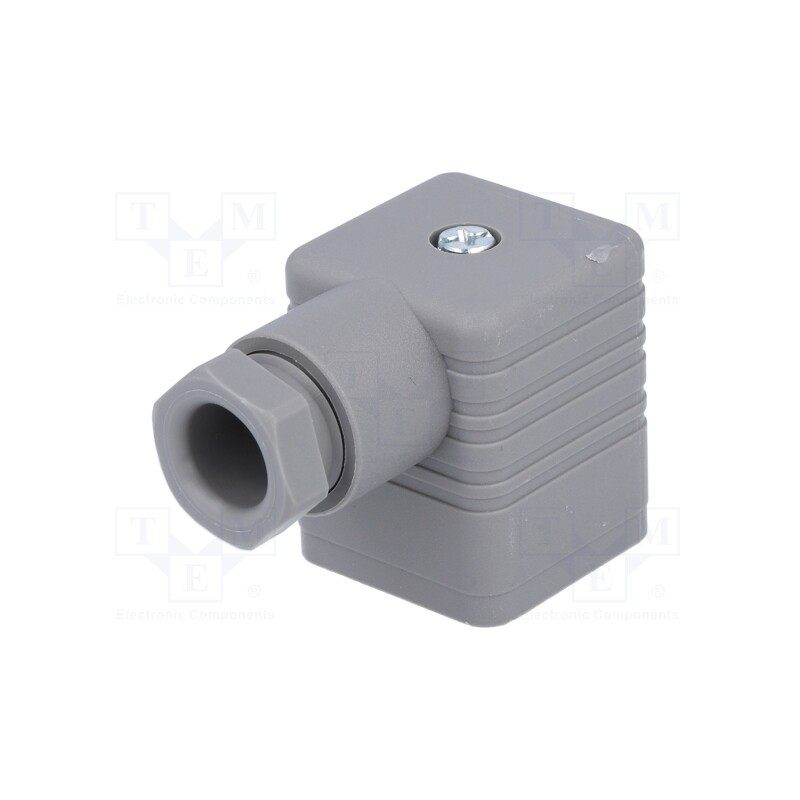 10 pcs : 931969106 GDM 3009 GRAU - Connector: valve connector, plug, form A, 18mm, female, PIN: 4, PG9