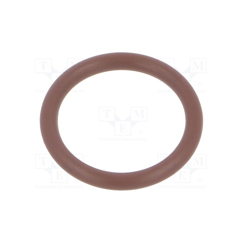 50 pcs : 01-0014.00X2 ORING 80FPM BROWN - O-ring gasket, FPM, Thk: 2mm, Øint: 14mm, brown, -20÷200°C