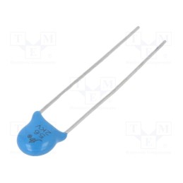 50 pcs : JYC3D560KBS065000B - Capacitor: ceramic, 56pF, 2kVDC, SL, ±10%, 5mm