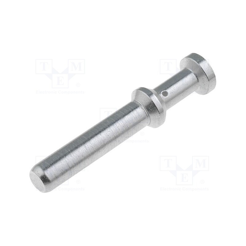 10 pcs : 9320006105 - Contact, male, copper alloy, silver plated, 2.5mm2, Han® C, 40A