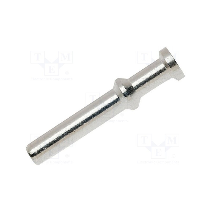 10 pcs : 9320006107 - Contact, male, copper alloy, silver plated, 4mm2, Han® C, crimped