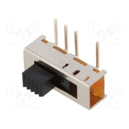 10 pcs : MFP 1323-R - Switch: slide, Pos: 3, SP3T, 0.3A/30VDC, ON-ON-ON, PCB,THT, -10÷60°C