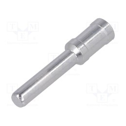 10 pcs : 9320006109 - Contact, male, copper alloy, silver plated, 10mm2, Han® C, crimped