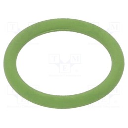 50 pcs : 01-0011.00X1.5 ORING 75FPM GREEN - O-ring gasket, FPM, Thk: 1.5mm, Øint: 11mm, green, -20÷200°C