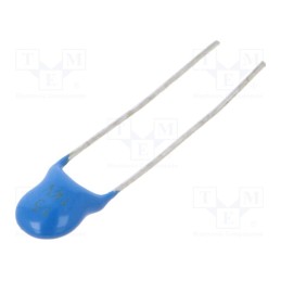 50 pcs : CC2150KY5P1KVB5LS-LF - Capacitor: ceramic, 15pF, 1kV, Y5P, ±10%, THT, 5mm