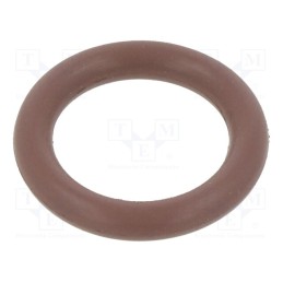 50 pcs : 01-0013.00X3 ORING 75FPM BROWN - O-ring gasket, FPM, Thk: 3mm, Øint: 13mm, brown, -20÷200°C