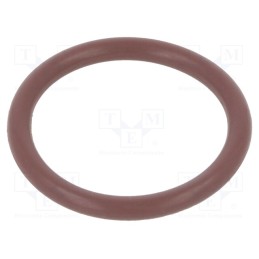 50 pcs : 01-0020.00X2.5 ORING 80FPM BROWN - O-ring gasket, FPM, Thk: 2.5mm, Øint: 20mm, brown, -20÷200°C