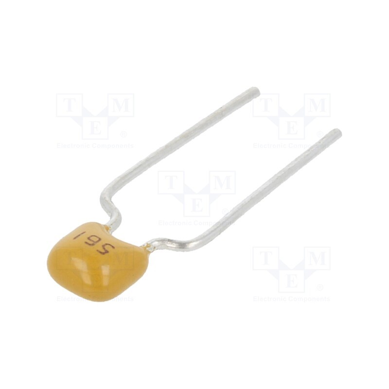 50 pcs : CT40805B561K101F3R - Capacitor: ceramic, 560pF, 100V, X7R, ±10%, THT, 5mm