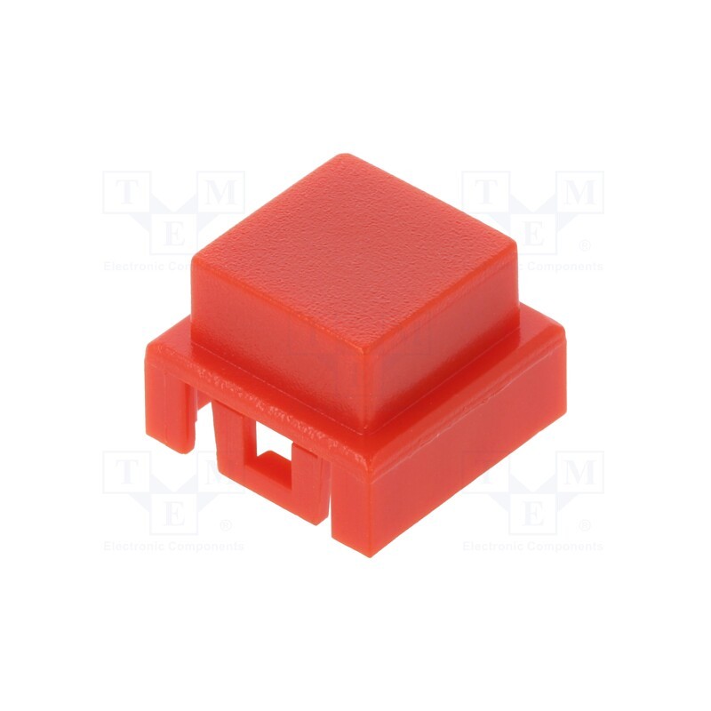 20 pcs : BTN K01 40 - Button, red, KSA,KSL