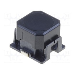10 pcs : B3AL-1002P - Switch: keypad, Pos: 2, SPST-NO, 0.05A/16VDC, black, SMT, 3N, square