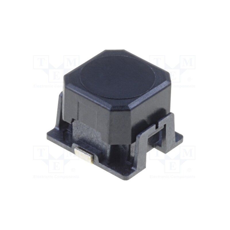 10 pcs : B3AL-1002P - Switch: keypad, Pos: 2, SPST-NO, 0.05A/16VDC, black, SMT, 3N, square