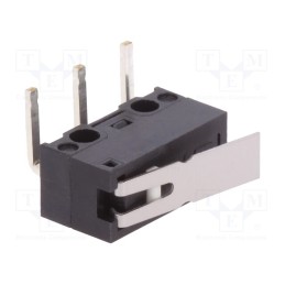 10 pcs : ZMA00A150L04RC - Microswitch SNAP ACTION, 0.1A/125VAC, with lever, SPDT, ON-(ON)