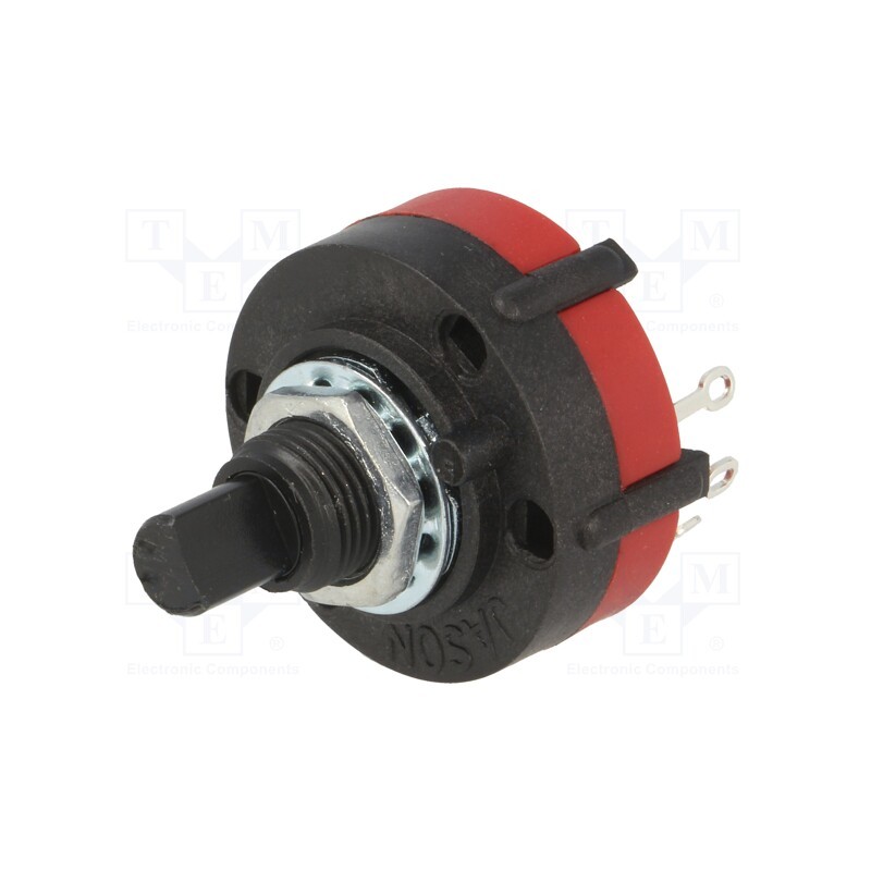 10 pcs : - Switch: rotary, Pos: 3, 0.3A/125VAC, Poles number: 1, 30°, -20÷70°C