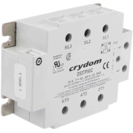 1 pcs - Sensata / Crydom 53TP Series Solid State Relay, 50 A rms Load, Panel Mount, 530 V ac Load, 32 V dc Control