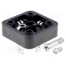 10 pcs : 932430100 GSAZ 300 - Connector: valve connector, socket, form A, 18mm, male, PIN: 4, 16A