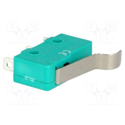 10 pcs : - Microswitch SNAP ACTION, 5A/250VAC, SPDT, Rcont max: 30mΩ, Pos: 2
