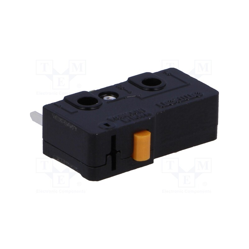 10 pcs : SS-01D - Microswitch SNAP ACTION, 0.1A/125VAC, 0.1A/30VDC, without lever