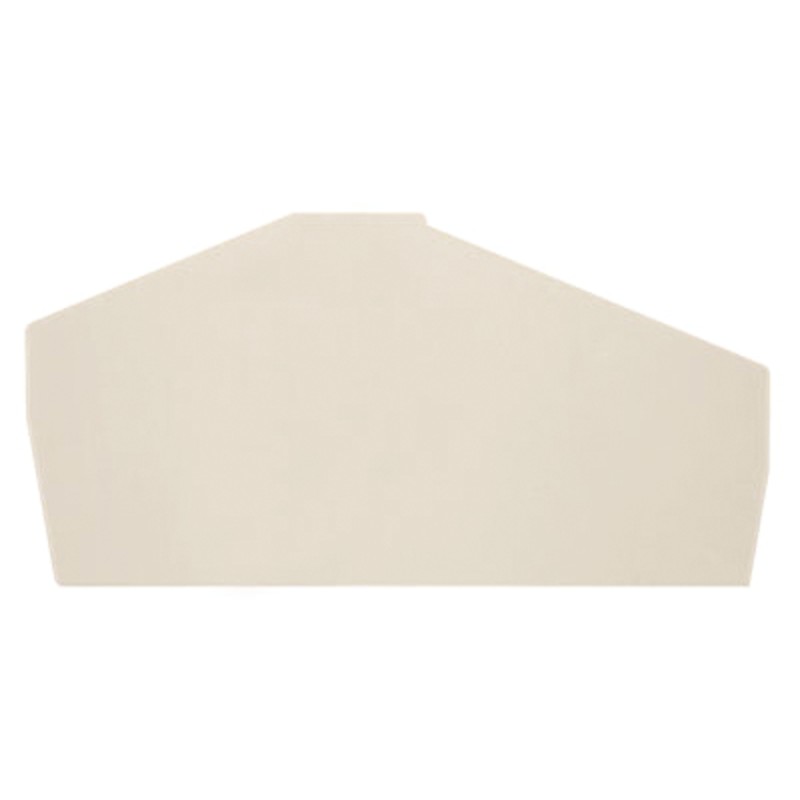 20 pcs - Weidmuller Z Series End Cover for Use with Feed Through Terminal, PE Terminal