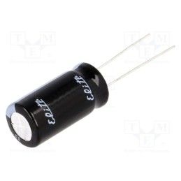10 pcs : PJ2G100MNN1020 - Capacitor: electrolytic, THT, 10uF, 400VDC, Ø10x20mm, Pitch: 5mm