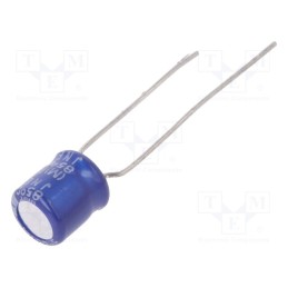 50 pcs : SS1H226M6L007PA580 - Capacitor: electrolytic, THT, 22uF, 50VDC, Ø6.3x7mm, Pitch: 5mm