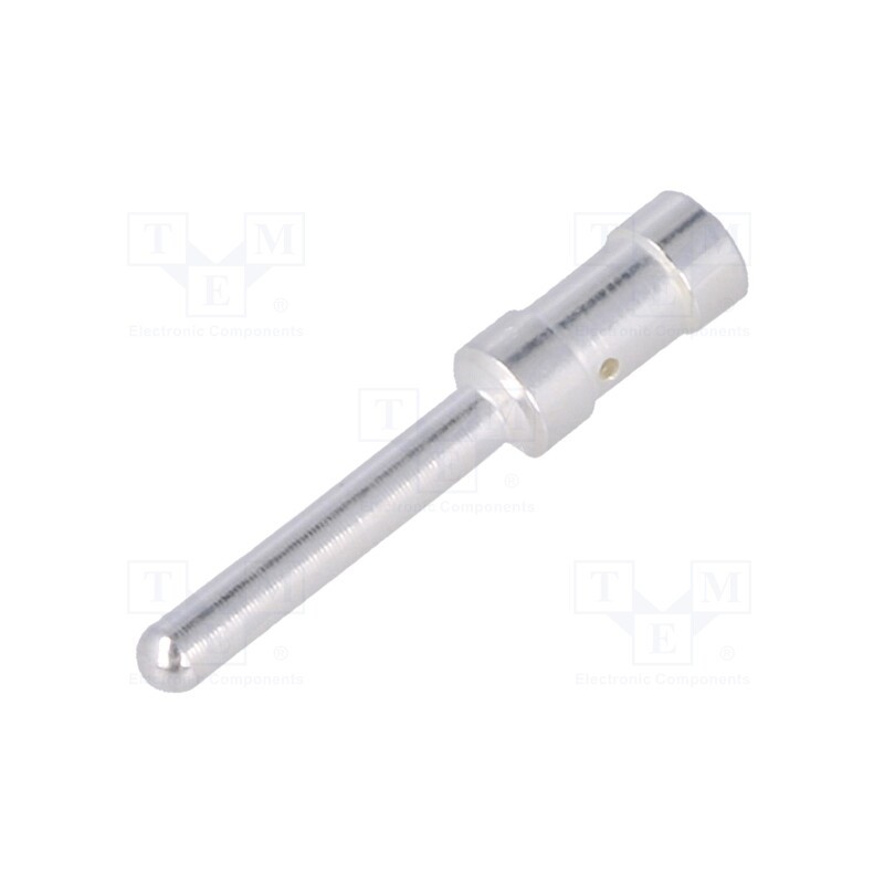 10 pcs : 9330006107 - Contact, male, copper alloy, silver plated, 4mm2, Han E®, crimped