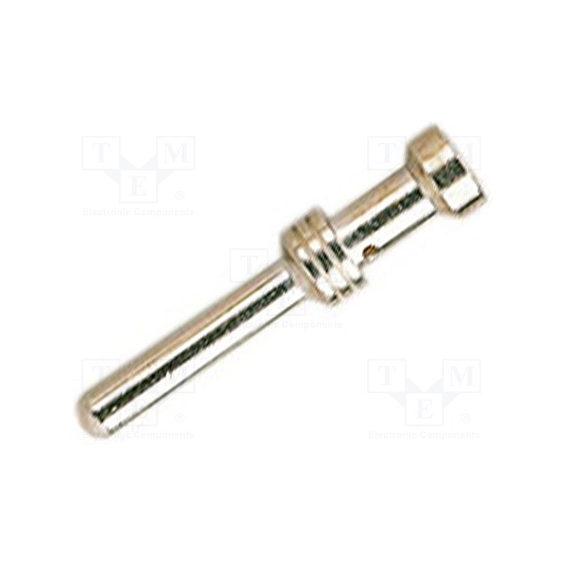 10 pcs : 9330006110 - Contact, male, copper alloy, silver plated, 1.5mm2, Han E®, short
