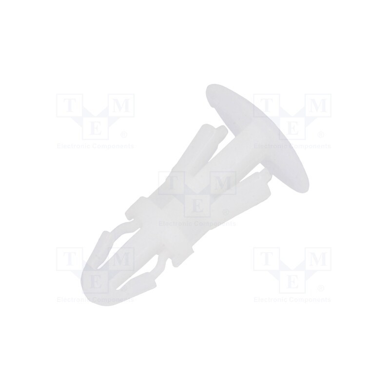 50 pcs : 8G820V40579 - Assembly stud, polyamide, L: 8mm, latch/latch, Ø2: 5.4mm, Ø1: 4mm