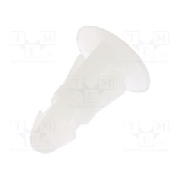 50 pcs : 8G820V40578 - Assembly stud, polyamide, L: 6mm, latch/latch, Ø2: 5.4mm, Ø1: 4mm