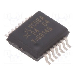 10 pcs : 74LVC08ADB,112 - IC: digital, AND, Ch: 4, IN: 2, CMOS,TTL, SMD, SSOP14, 1.2÷3.6VDC,