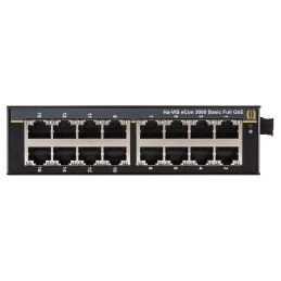 1 pcs - HARTING Ha-VIS Series DIN Rail Mount Ethernet Switch, 16 RJ45 Ports, 10/100/1000Mbit/s Transmission, 24V dc
