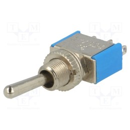 10 pcs : TSX2 - Switch: toggle, Pos: 3, SP3T, ON-OFF-ON, 3A/250VAC, -55÷85°C, 20mΩ