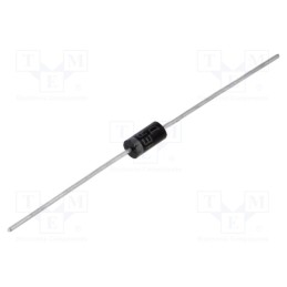 50 pcs : HER158 - Diode: rectifying, THT, 1kV, 1.5A, , Ifsm: 50A, DO15, 100ns