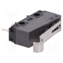 10 pcs : AVM34453 - Microswitch SNAP ACTION, 5A/250VAC, 5A/30VDC, SPDT, ON-(ON), IP40