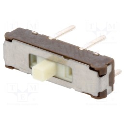 10 pcs : SSSS211900 - Switch: slide, Pos: 3, SP3T, 0.3A/6VDC, THT, Leads: for PCB, -40÷85°C