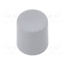 10 pcs : CP3410 - Knob: slider, grey, Ø8.2x8.9mm, polyamide, Mounting: push-in